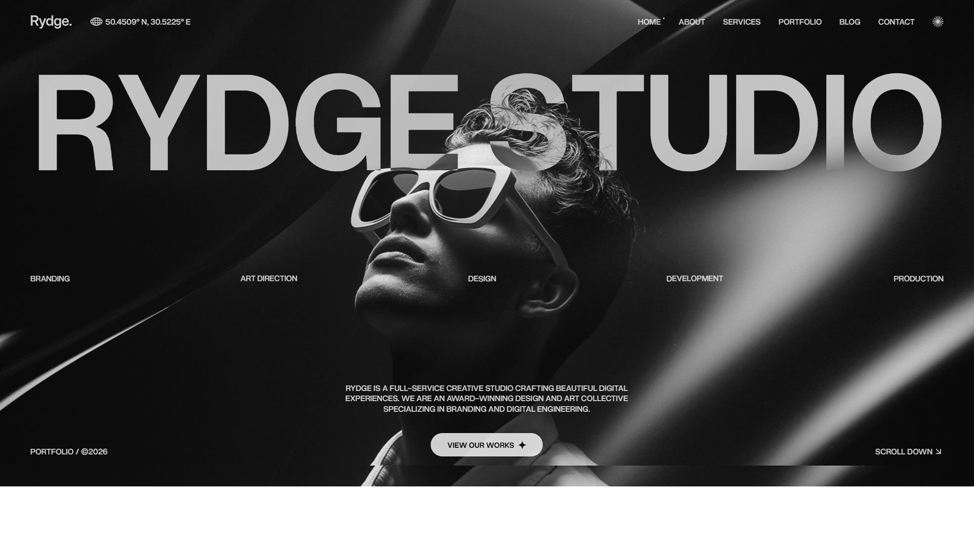 Rydge webflow template 