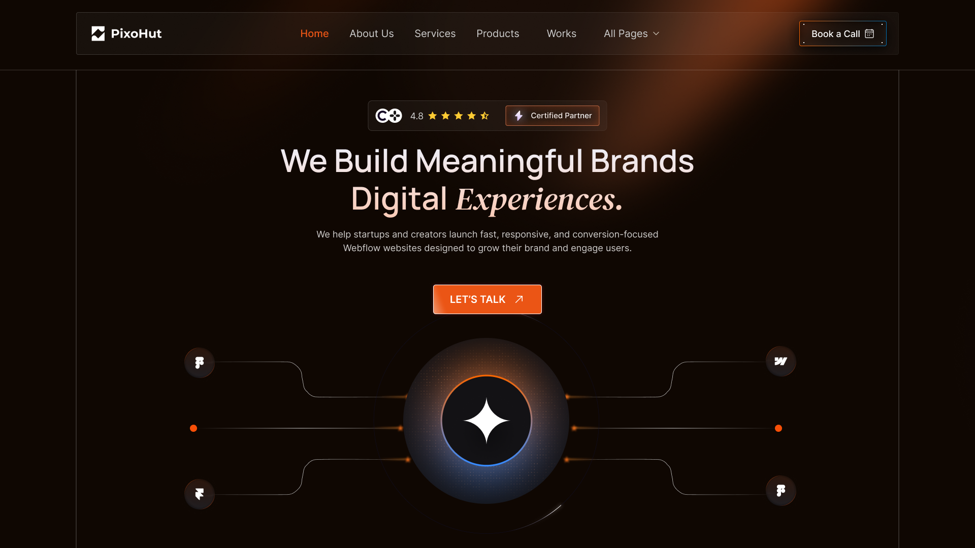 PixoHut weblow template 