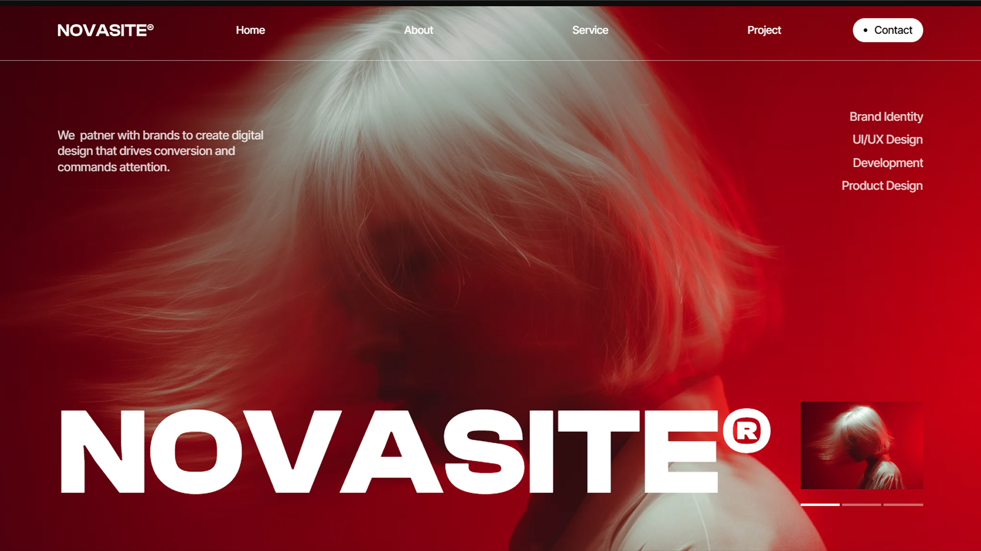 Novasite webflow template 
